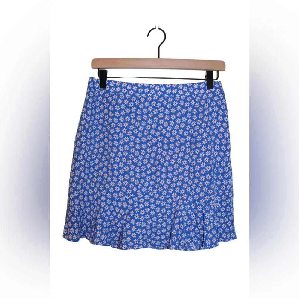 Madewell Ruffle-Edge Skirt in Mini Daisy - Picture 7 of 11